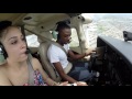 Cessna 172| Flying Girlfriend to Pompano Beach| ATC Audio