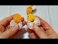 It's so Cute 💖☀️ Super Easy Bee Making Idea with Yarn - Use Amazing Trick with Pencil - DIY Crafts