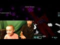 LITTLE JONNY and DAD defeat ENDER DRAGON on MINECRAFT!!!
