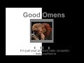 POV - You're sad cuz Aziraphale and Crowley divorced - Good Omens 2 playlist