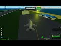 F-16 Falcon flight on Roblox airplane simulator