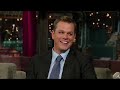 Matt Damon Reprises His Matthew McConaughey Impression | Letterman