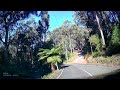 4K Scenery  A glimpse of road scene of Emerald Lake Park, Mel,VIC   路边的景色3417