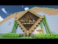 ⛏️ Minecraft Tutorial :: ⛰️ How to build a Simple Mountain Base 🏠 [마인크래프트 아늑한 벽 속 집짓기 건축강좌]