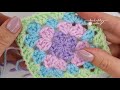 Crochet Rainbow Granny Square 🌈 | Unicorn Dreams Blanket CAL