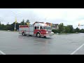 Oakville Rescue 254 and Pumper 261 Responding