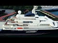 Microsoft Co-founder's $250mil Megayacht Octopus in Singapore [4K]