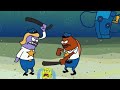 Spongebob get hit by Police Officer