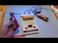 Nintendo Famicom completo na caixa com Super Mario original