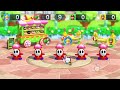 Mario Party 10 Minigames - Peach Vs Yoshi Vs Luigi Vs Mario (Master Cpu)