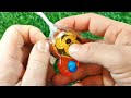 Satisfying video Asmr Lollipops candy and chocolate Gummy candy Cutting video