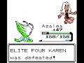 Pokémon Crystal Legacy Elite Four Karen
