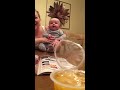 Baby Laughs at Dad Fart