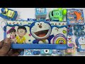 My Doraemon Toys Ultimate Collection, Train, Time Machine, Fan, Piggy Bank, Spinner, Pencil Box