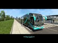 Smooth Bus Drive Trough Sweden - Euro Truck Simulator 2 - Logitech G29 Setup + Handbrake