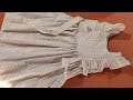 Very easy baby frock cutting &stitching ഇനി ഈസിയായി ഫ്രോക്ക് തയ്ക്കാം/fril frock/ruffles frock