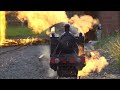 Miniature Steam locomotives thrashing and working hard compilation