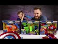 War Games! Dad vs Son Toy War & Nerf Blaster Gear Test! KidCity