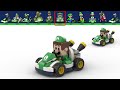 Evolution of Luigi Kart in Game and LEGO (1992 ~ 2021)