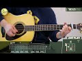 Beautiful Things - Benson Boone [Just Play! l Acoustic Guitar Cover l 기타 커버]