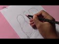 How to draw Best Friends Hugging Each other || Pencil Sketch for beginners || Step by step tutorial