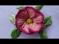 Beautiful flower design using safety pin 🧷 |latest hand embroidery design