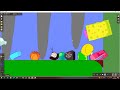 bfdi but the section with most carecters is out