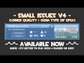 Small Issues v4 (Lower Quality + Ozna Type Of CPUs) - Available now [G-Switch 4 : Creator]