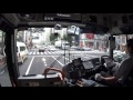 Japanese Bus Driver's view: From Harumi Pier to JR Yotsuya Station [Toei Bus route 都03]