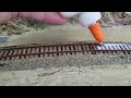 How I do stuff on the K&W Model Railroad - Laying ballast