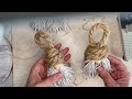 DIY GNOMES ORNAMENTS WITH ROPE | ROPE GNOMES