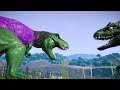 Dinosaur Movie: Spider-man vs. Hulk, Joker, She-Hulk!🐱‍🏍 SuperHero Dinosaurs Team Story!