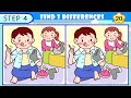 【Spot the difference】Can't Find All Of Them! Try It!【Find the difference】543