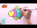 Beautiful Princess 👑👸❤️ Drawing, Painting and Colouring For Kids, Toddlers | Kids Art | Easy Drawing