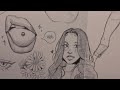 ★ SKETCH WITH ME // Sketchbook session ☆ASMR (no talking)