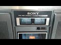 Sony CF-575S, fm/am stereo cassette corder