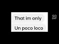 Poco loco lyric prank! Me and my classmate did this LOL | Shoutout to my classmate Jyniel!