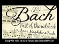 J.S. BACH - BEST OF THE LITTLE NOTEBOOK FOR ANNA MAGDALENA BACH