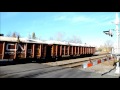 CN TRAIN WITH 5 OLD LOCOMOTIVES
