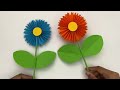 How To Make Easy Paper Flowers For Kids / Nursery Craft Ideas / Paper Craft Easy / KIDS crafts