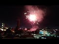 ¡Feliz Año Nuevo, 2023! Celebracion Fuegos Artificiales, Republica Dominicana. Happy New Year.