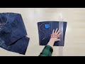 DIY  청바지로 5가지 종류의 손가방 만들기/Make 5 types of handbags with jeans/청바지 리폼/jeans upcycling/작은가방/mini bag