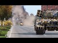 Ukrainian Tanks Destroy 4 Gun Truck Convoys - ARMA 3