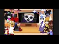 Undertale react to sans au's ( Warning! flashing lights/colors and blood)