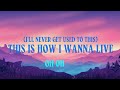 JVKE, Forrest Frank - Never Get Used To This (Lyrics)