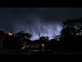 Shelf Cloud Rolling In from a Non-Severe Thunderstorm.