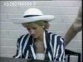 Princess Diana plays the piano in Australia