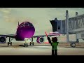 FLYING AN AIRLINE THAT DOESN'T EXIST ANYMORE! - Wow Air Flight Review - Roblox Airline Review