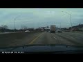 Dashcam car accident high speed sports car