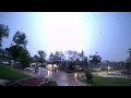 Nebraska weather time lapse: derecho, wall cloud, tornado, vivid lightning - May 24, 2024